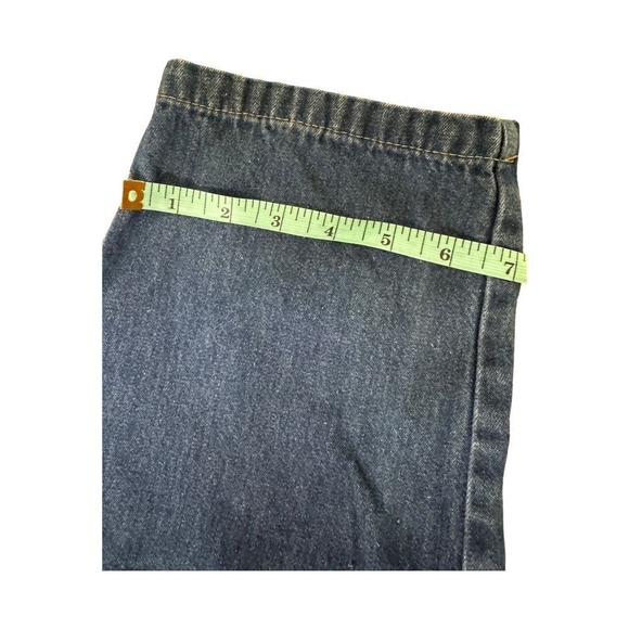 Zena Vintage High-Waisted Mom Jeans Dark Wash Denim Retro 90s Style Size 12‎ - Picture 13 of 15